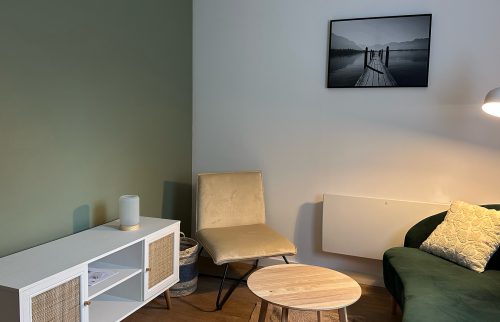 Réalisation salon - appartement Lons-le-Saunier