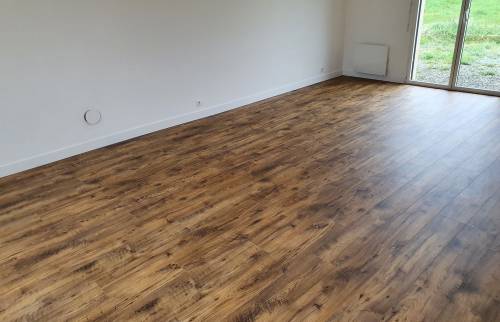 Pose du revêtement du sol - étape 3