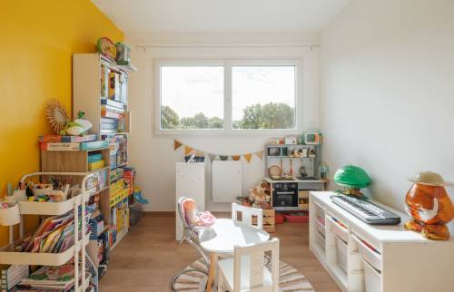 Surélévation à Montbert (44140) - chambre