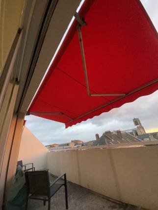 Stores après rentoilage