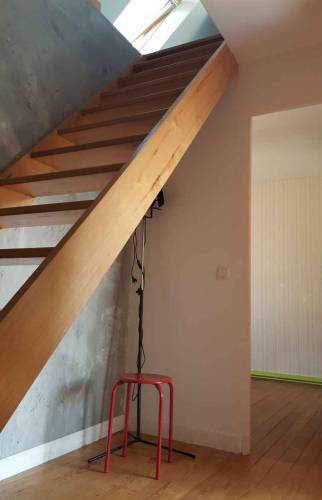 Changement escalier à Saint-Malo (avant travaux)