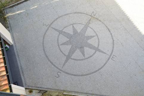 Rosace déco terrasse extérieure Limours