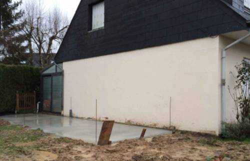 dalle en béton - Mennecy (91) 