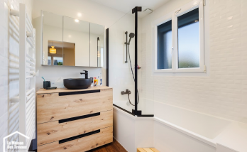 Douche à receveur plat