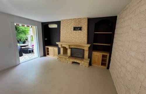 Salon après rénovation 