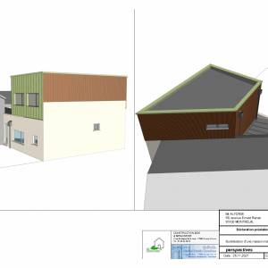 Surélévation / bardage zinc - Eric Maertens - La Maison Des Architectes