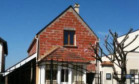 Ravalement maison enduit projeté gratté fin, jAUX