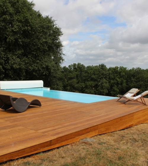 Tour de piscine terrasse