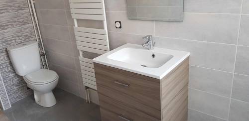 salle de bains travaux