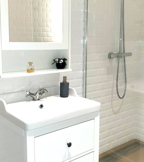 salle de bain rénové
