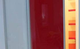 Portes de placard modernes pour dissimuler le cellier - Guidel (56520)