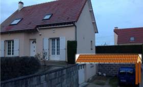 Simulation du positionnement du carport