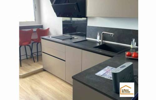 Rénovation d'une cuisine à Jullouville (50610)