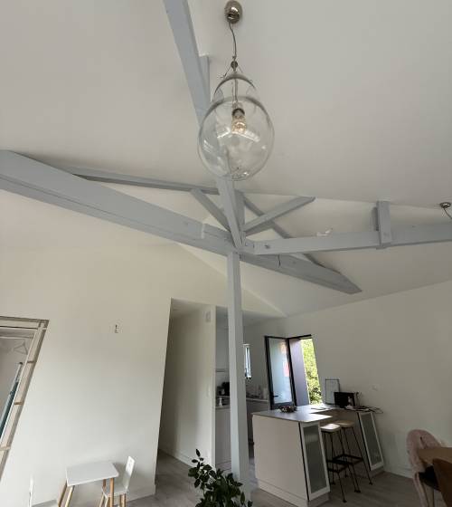 Avant / Après : Transformation de la charpente