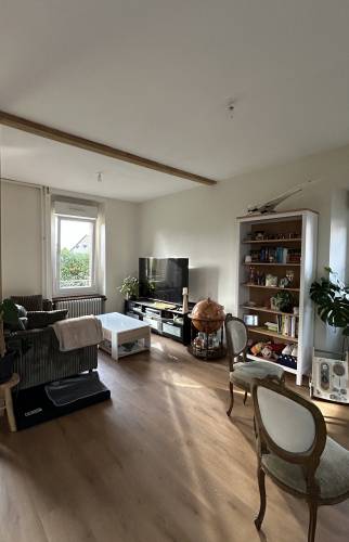 Salon après rénovation moderne