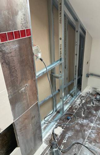 Modification cloison