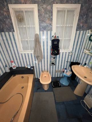 Ancienne salle de bain avant travaux de rénovation - Nantes 44