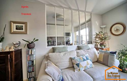 Verrière depuis le salon (Montgeron 91230)