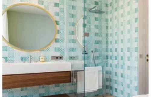 Salle de bain après