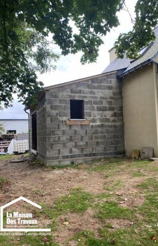 Création d'une extension à Vannes La Maison Des Travaux Vannes Sarzeau Pénestin