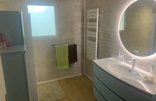 Salle de bain rénovée