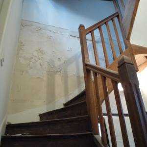 Escalier avant travaux - Guillaume Collet - La Maison Des Architectes