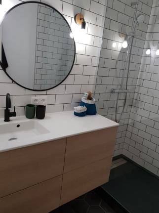 Salle de bain rénovée Thonon-les-Bains