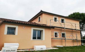 Isolation thermique par l'extérieure terminée !