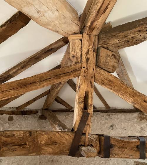 Rampants sous toiture avec pose de toile tendue - Montauban 82000