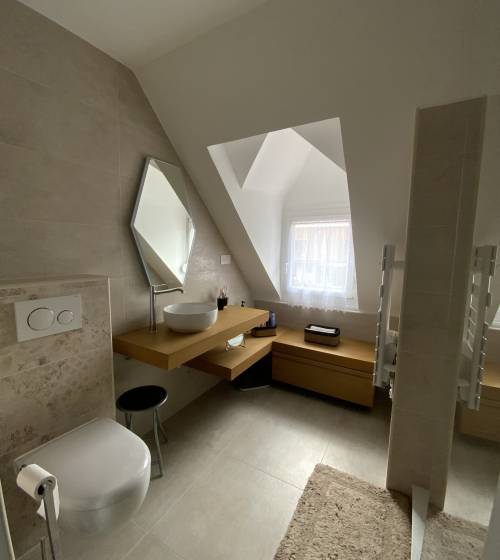 Salle de bain beige