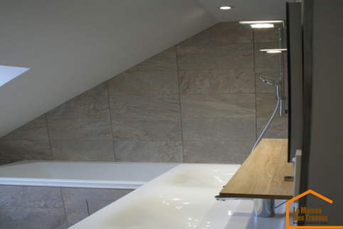 salle de bain rénovée