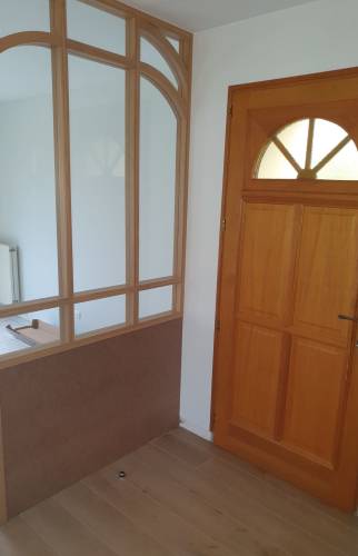 Verrière d'atelier posée