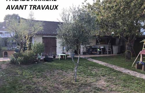 Façade arrière avant travaux (Yerres 91330)