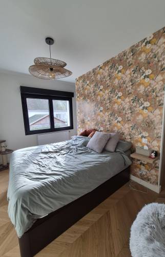 Tête de lit sur mesure en placo