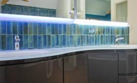 Création de salle de bain dans une extension pour en faire une suite parentale à Morestel