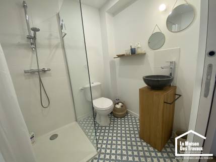 La Maison des Travaux Vannes Sarzeau Pénestin, rénovation de salle de bain