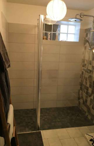 Rénovation de salle de bains en Loire-Atlantique - douche à l'italienne