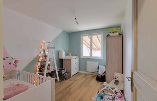 Rénovation complète d'une maison Ouest Lyonnais - chambre enfant