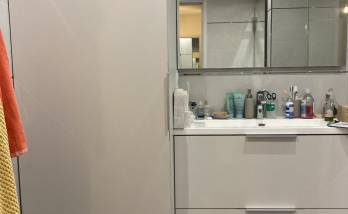 Fontaines sur saone (69270) : aménagement d'un espace buanderie avec lavabo sur mesure