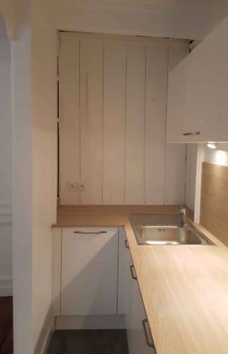 Rénovation finie Saint-Servan - espace cuisine