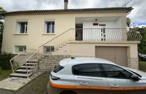 Isolation des murs façade La Maison Des Travaux Ales