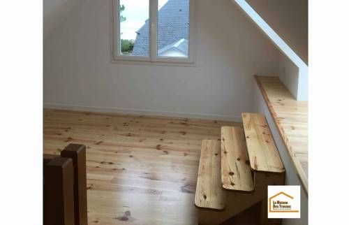 escalier en bois