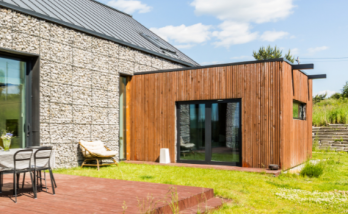 extension avec bardage bois Poitiers