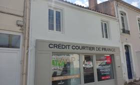 Façade rénovée quartier Tasdon