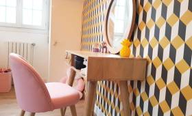 Réfection des murs de la chambre enfant