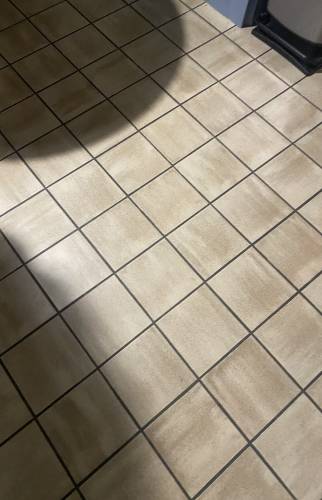 Remplacement du carrelage petits carreaux par un format plus grand 