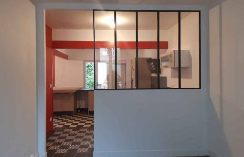 Verrière côté salle à manger