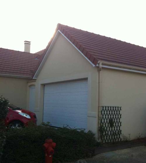 Construction d'un garage à Bailly Romainvilliers (77)