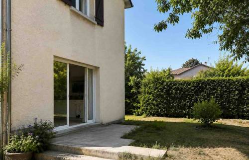 Veranda à Francheville 69340 avant travaux