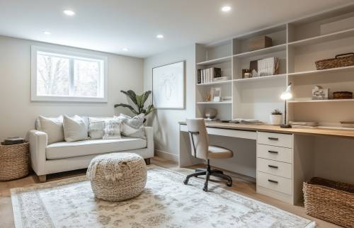 Aménagement d'un souplex en bureau 